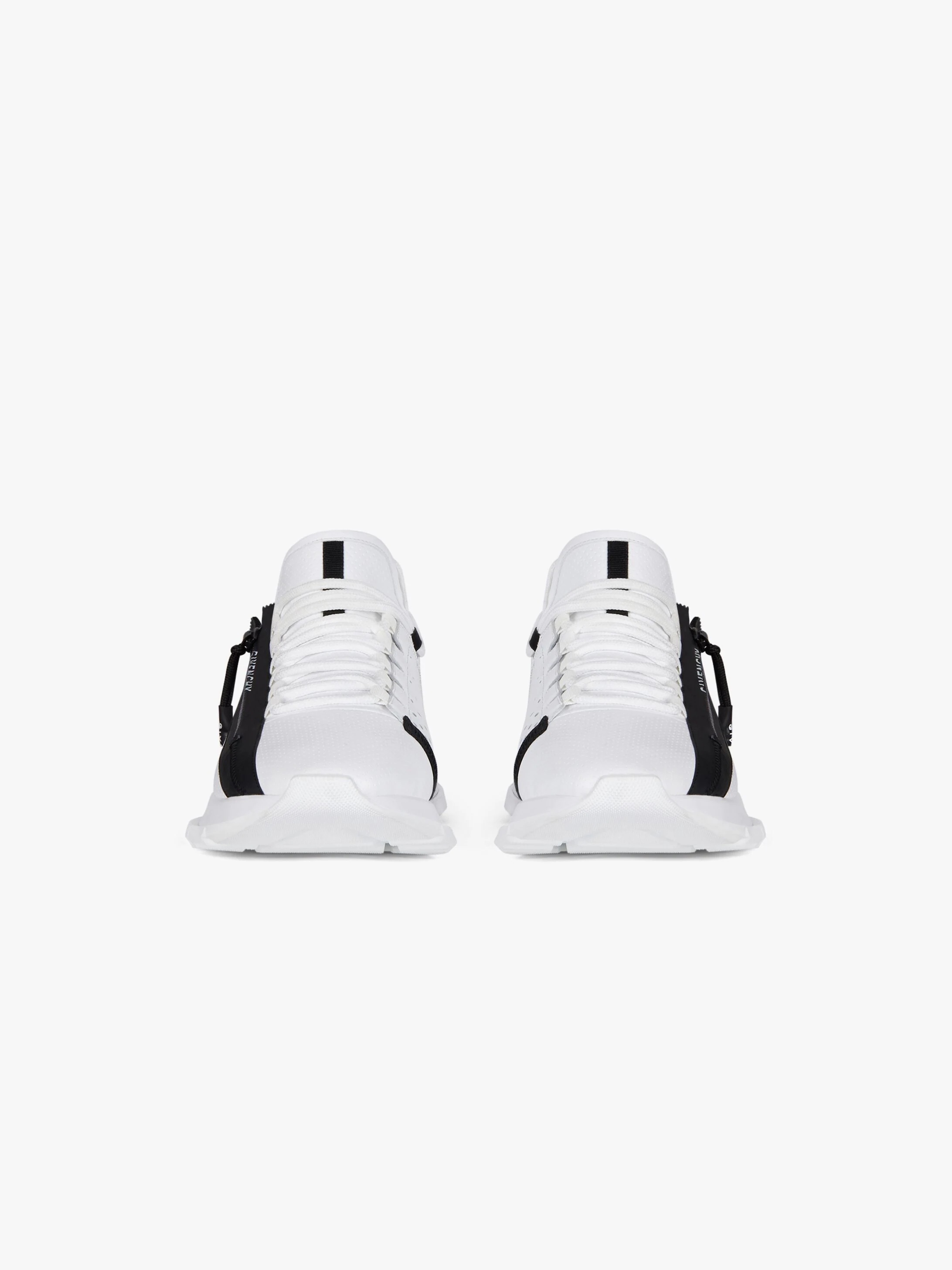 SPECTRE LOW RUNNERS SNEAKERS IN PERFORATED LEATHER WITH ZIP - 2