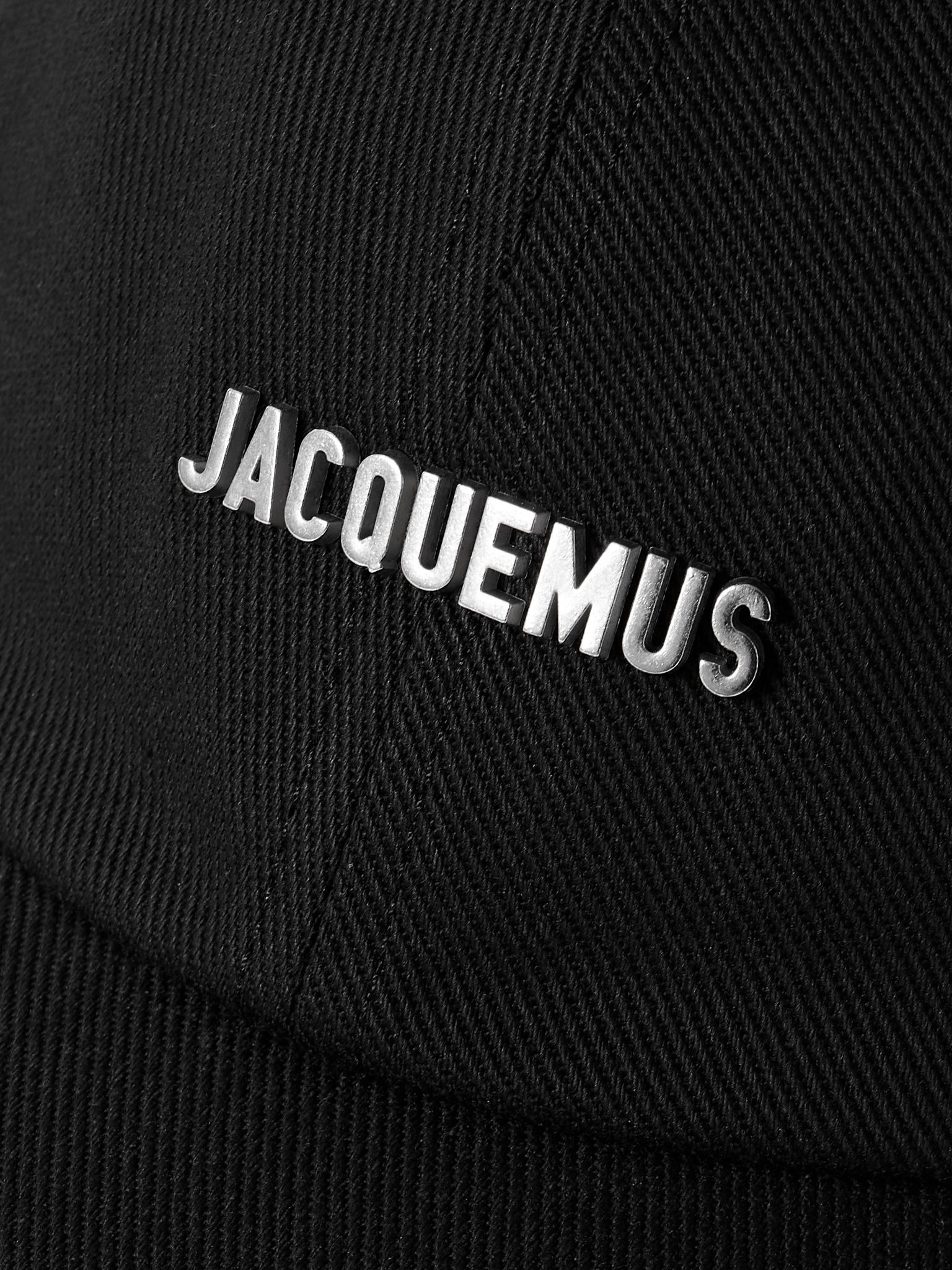 Gadjo Logo-Embellished Cotton-Twill Baseball Cap Black - 3