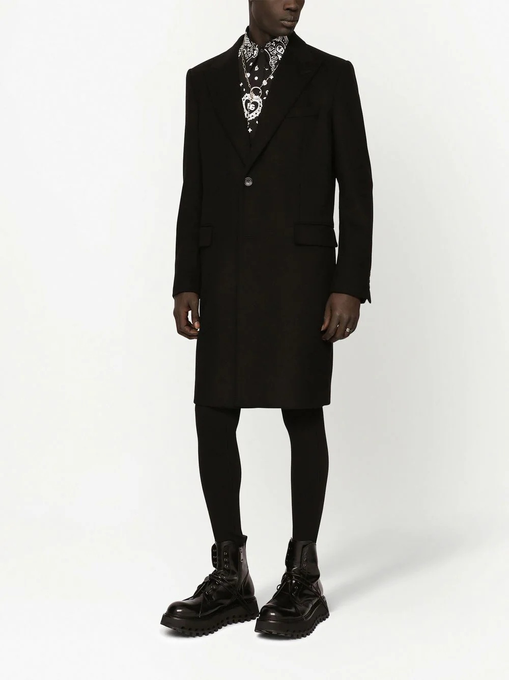 tailored wool coat - 3