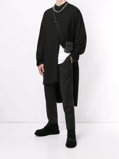 Yohji Yamamoto Quiet Please long shirt outlook