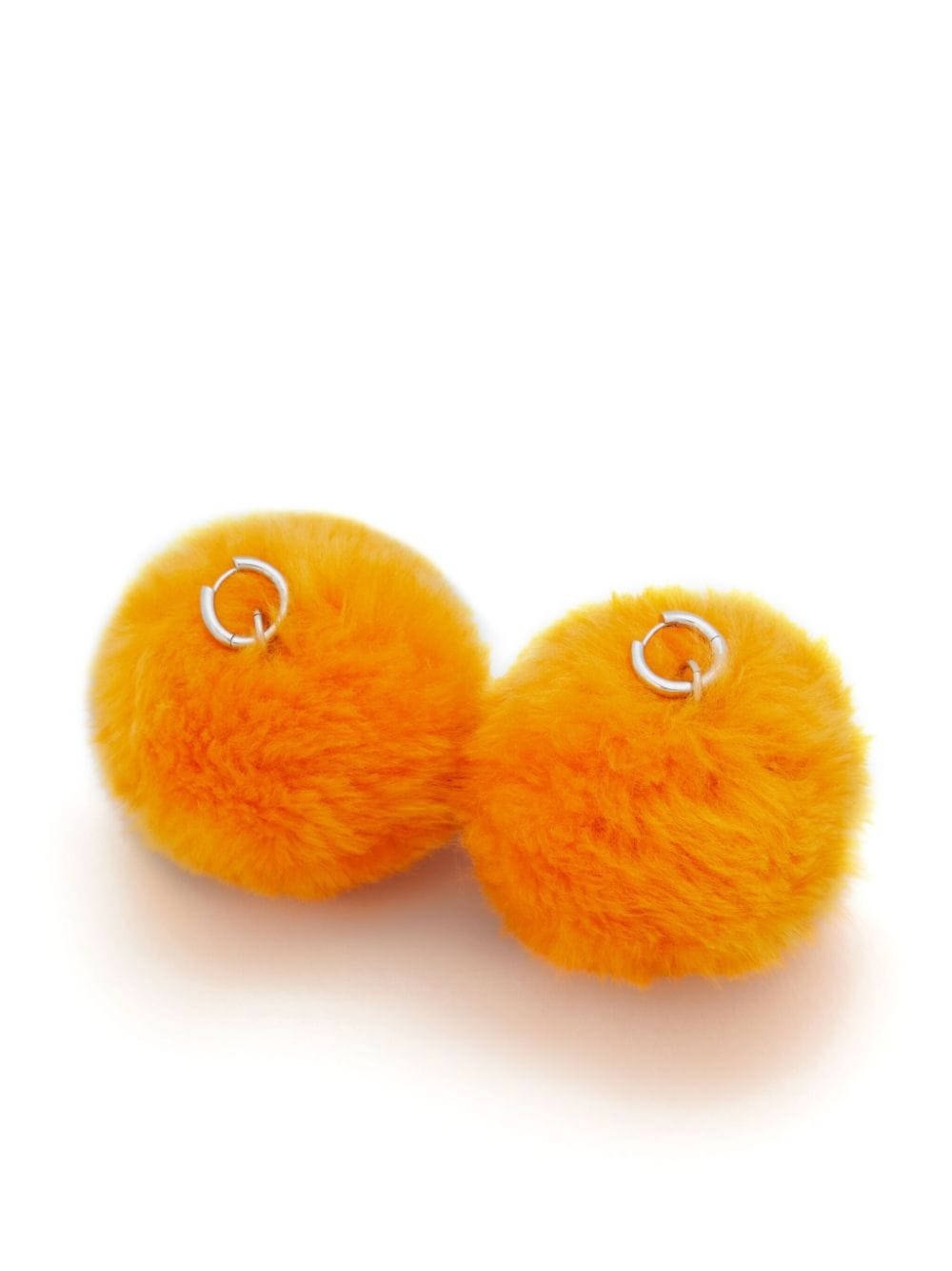 pom-pom drop earrings - 3