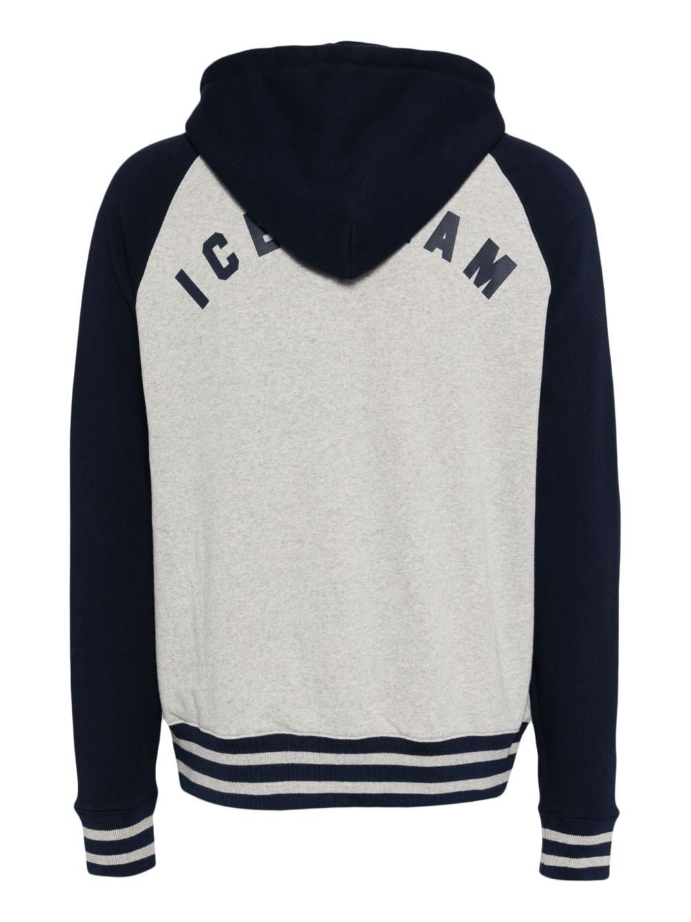 logo-print cotton jacket - 2
