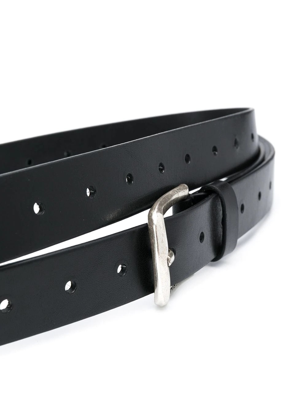 branded-buckle belt - 2