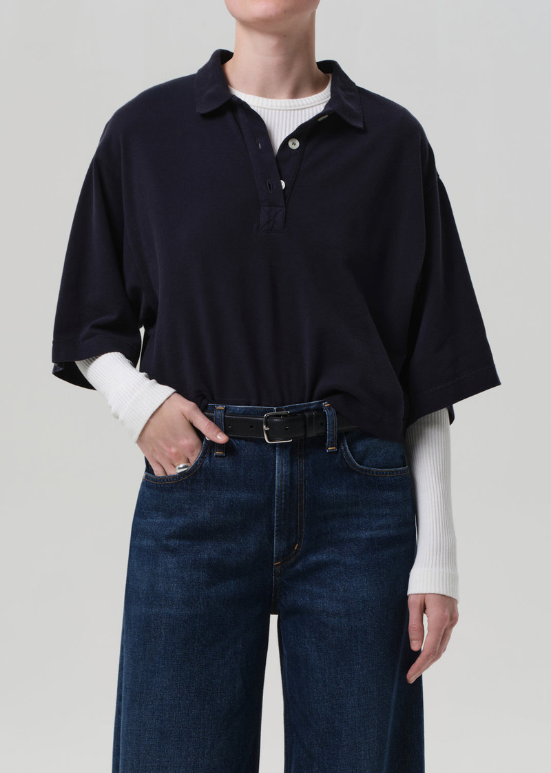 Citizens of Humanity Lowen Polo Shirt
In True Navy outlook