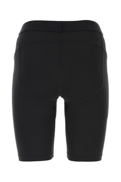 BALENCIAGA Black stretch polyester shorts outlook
