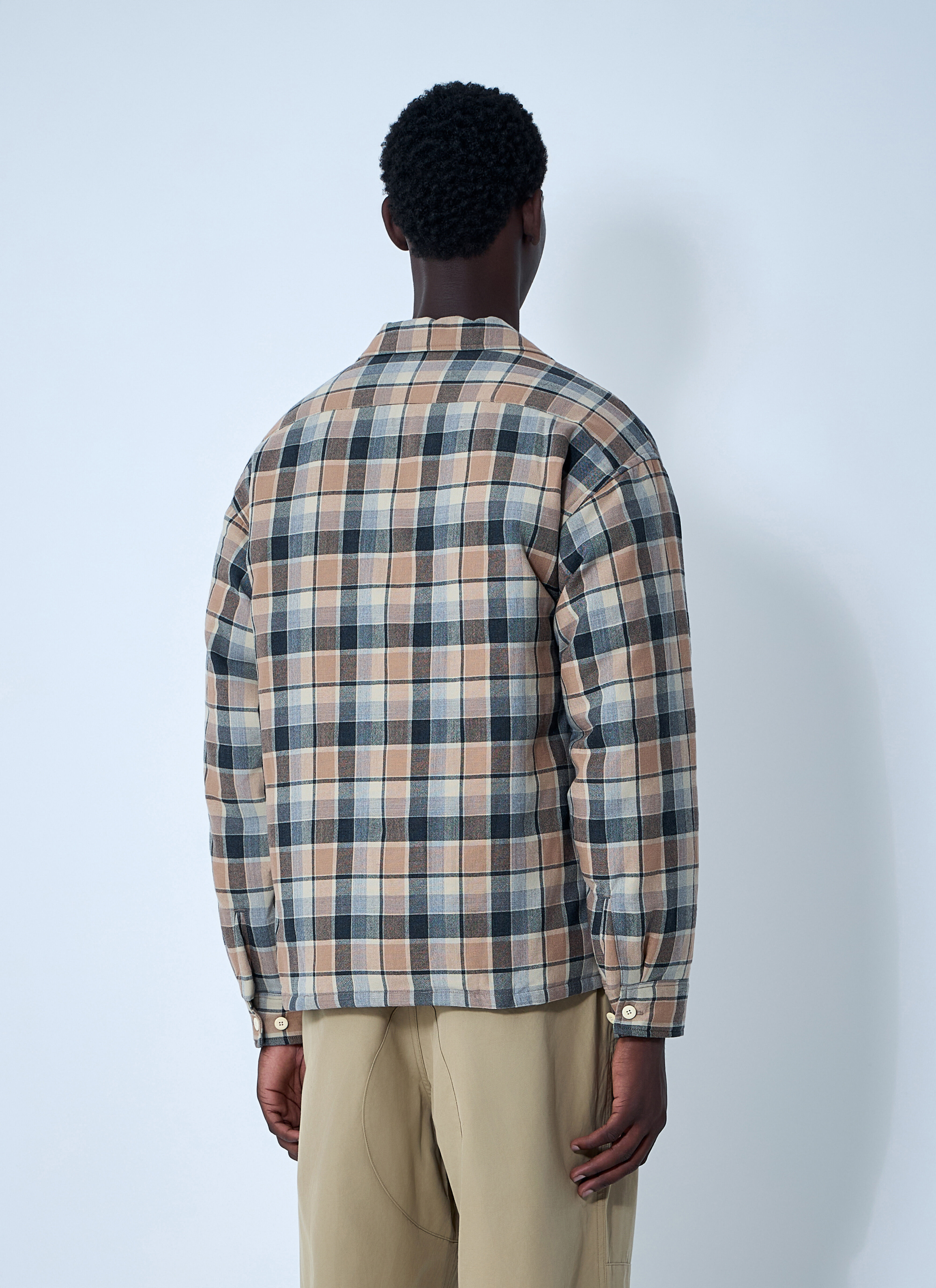 Check Down Jacket - 4