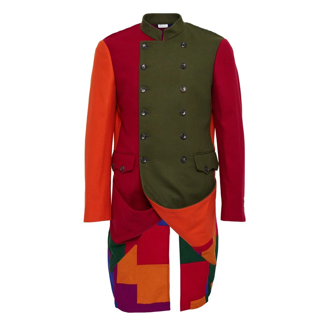 Wool Flannel 3 Colour Jacket - 1