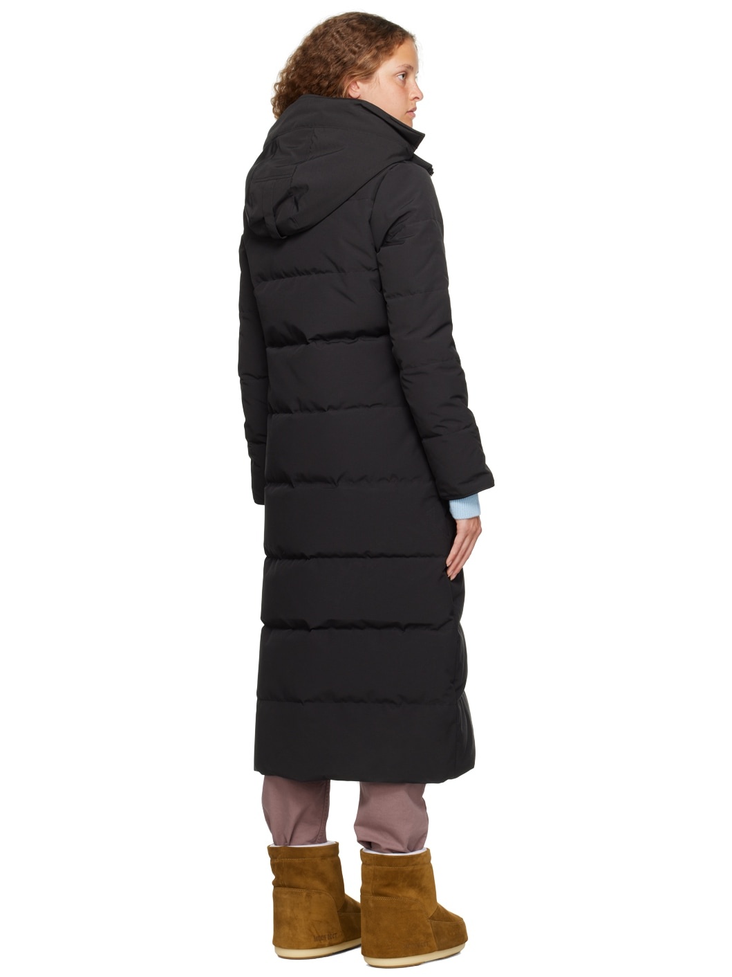 Black Mystique Down Jacket - 3