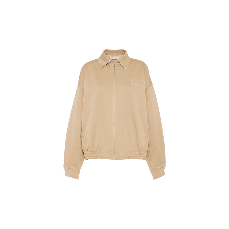 Oversized chino blouson jacket 1