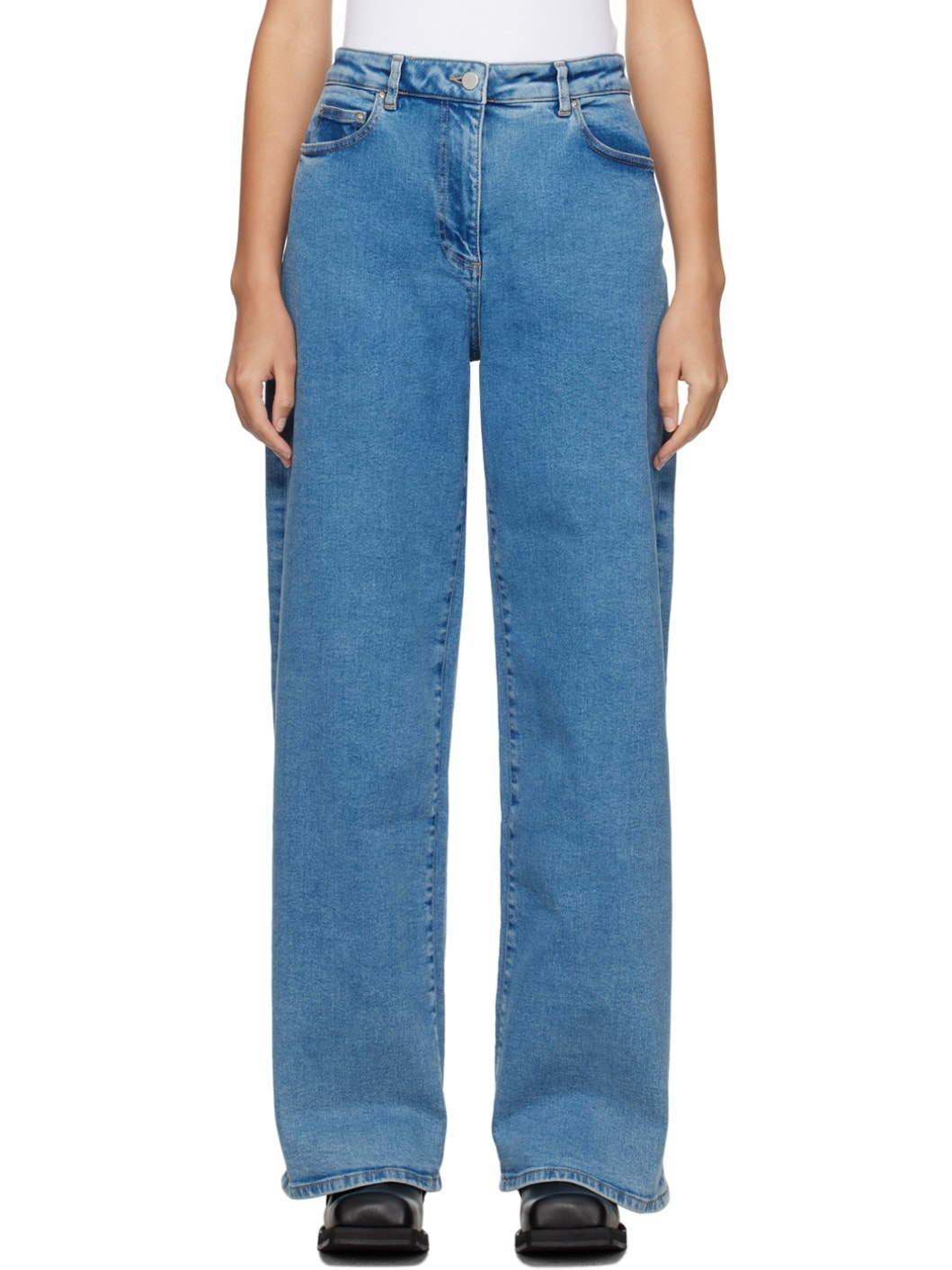 Blue Cocoon Jeans - 1