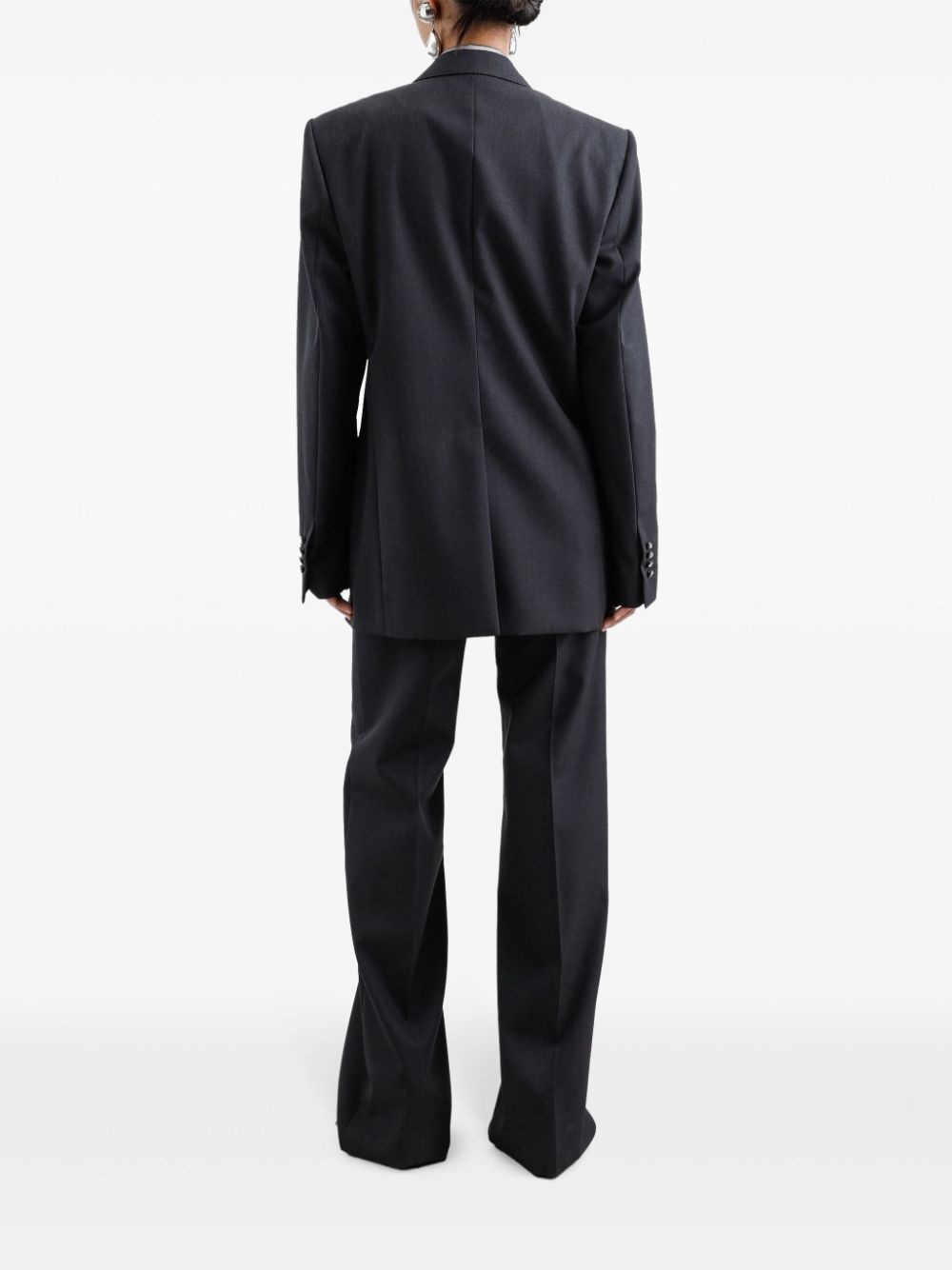 pressed crease trousers - 3