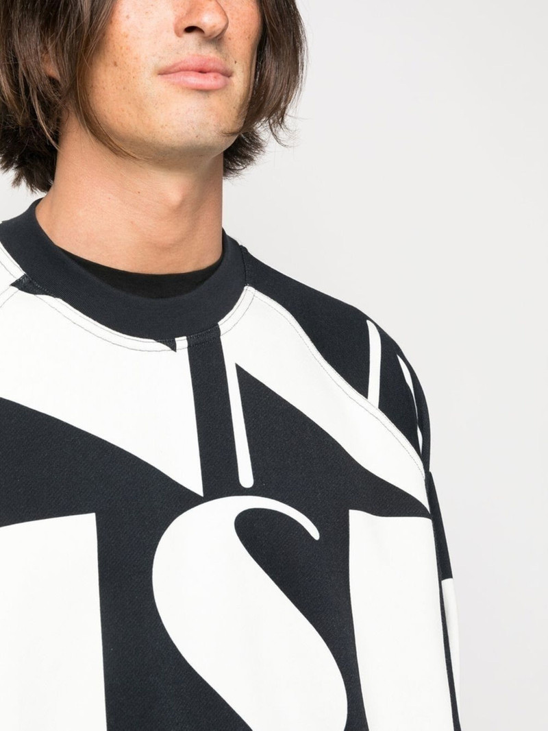 logo-print long-sleeve sweatshirt 5