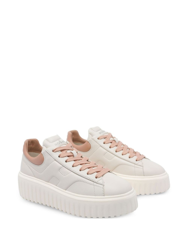 HOGAN platform H-stripe sneakers outlook