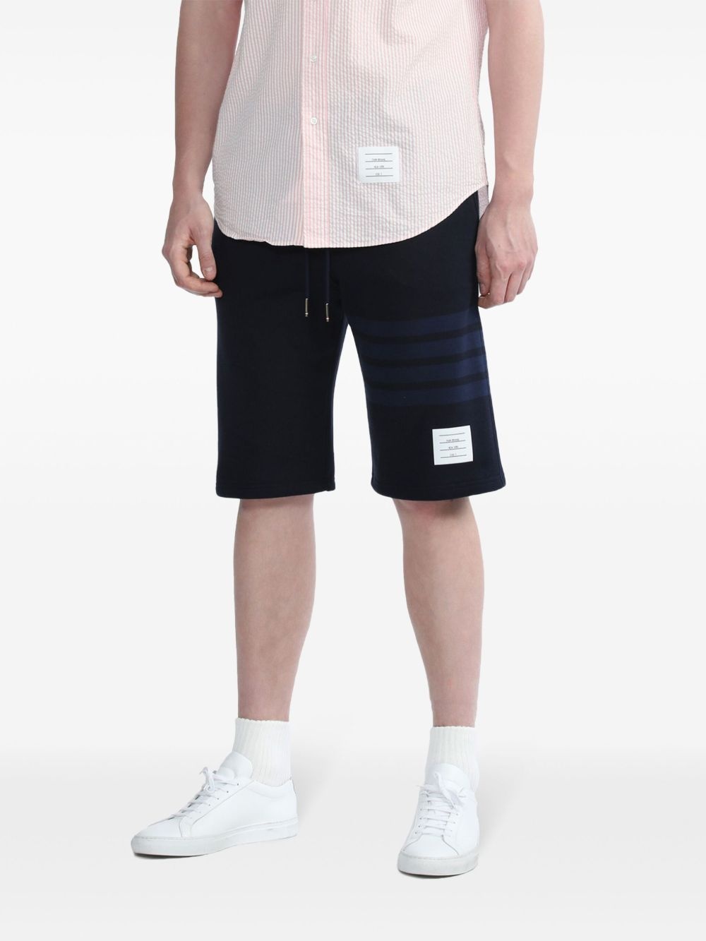 4-Bar loopback track shorts - 3