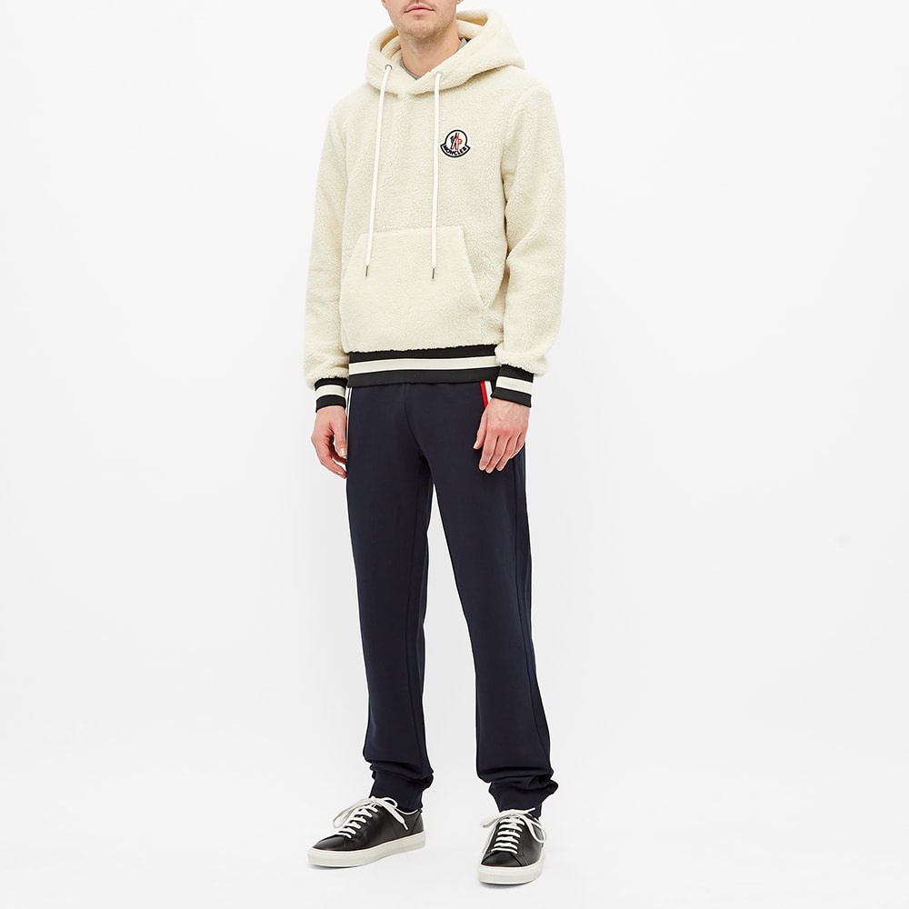 Moncler Patch Logo Polar Fleece Popover Hoody - 6