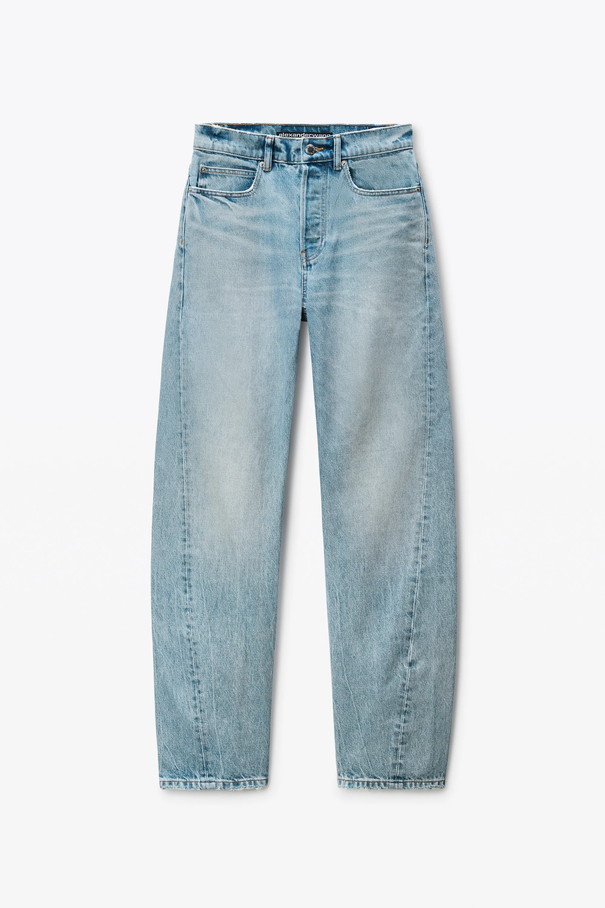 float bleach blue mid-rise jeans - 1