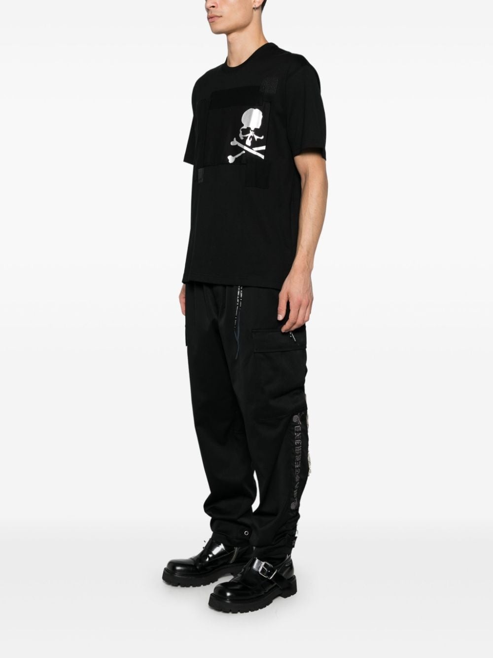 patchwork T-shirt - 3