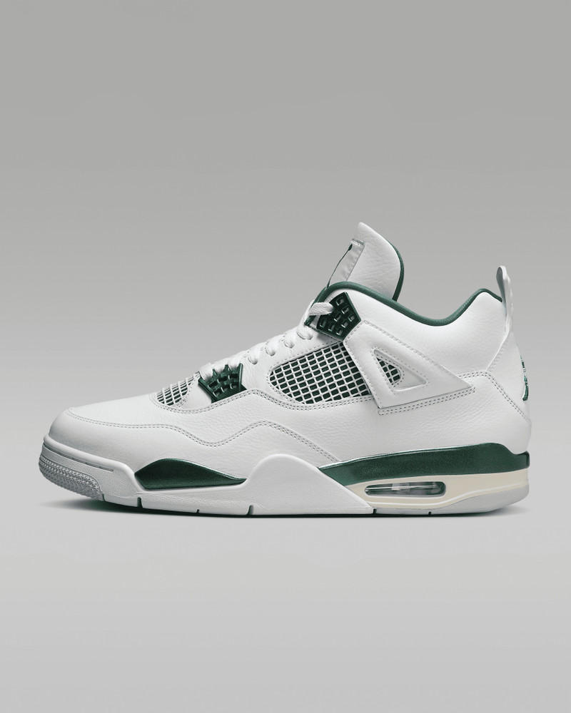 Men's Air Jordan 4 Retro "Oxidized Green" Shoes - 1