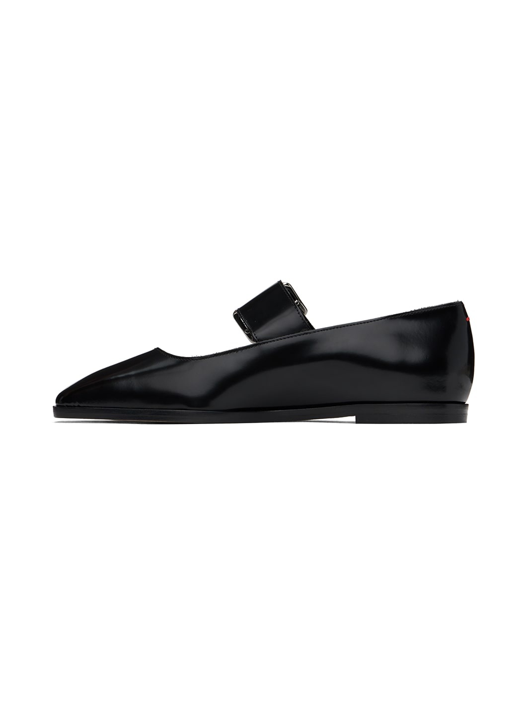 Black Sunny Ballerina Flats - 3