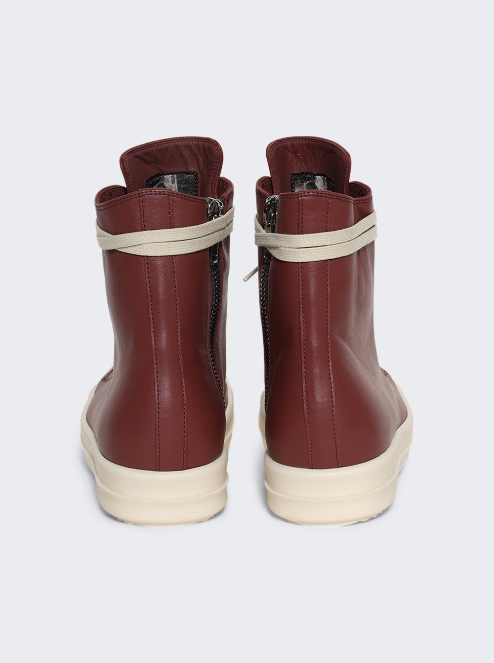 Hollywood High Top Sneakers Rosewood And Milk - 2