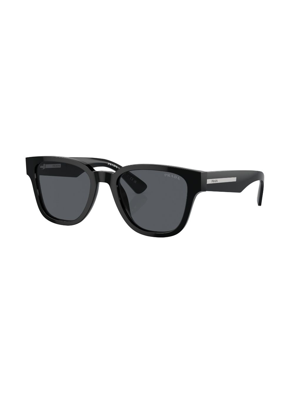 logo-lettering D-frame sunglasses - 2
