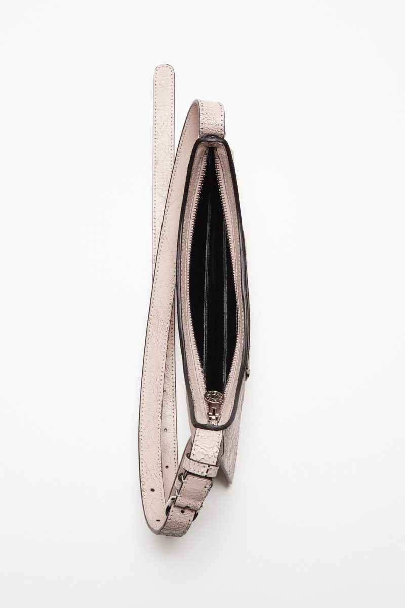 Acne Studios Platt mini shoulder bag - Pastel pink outlook