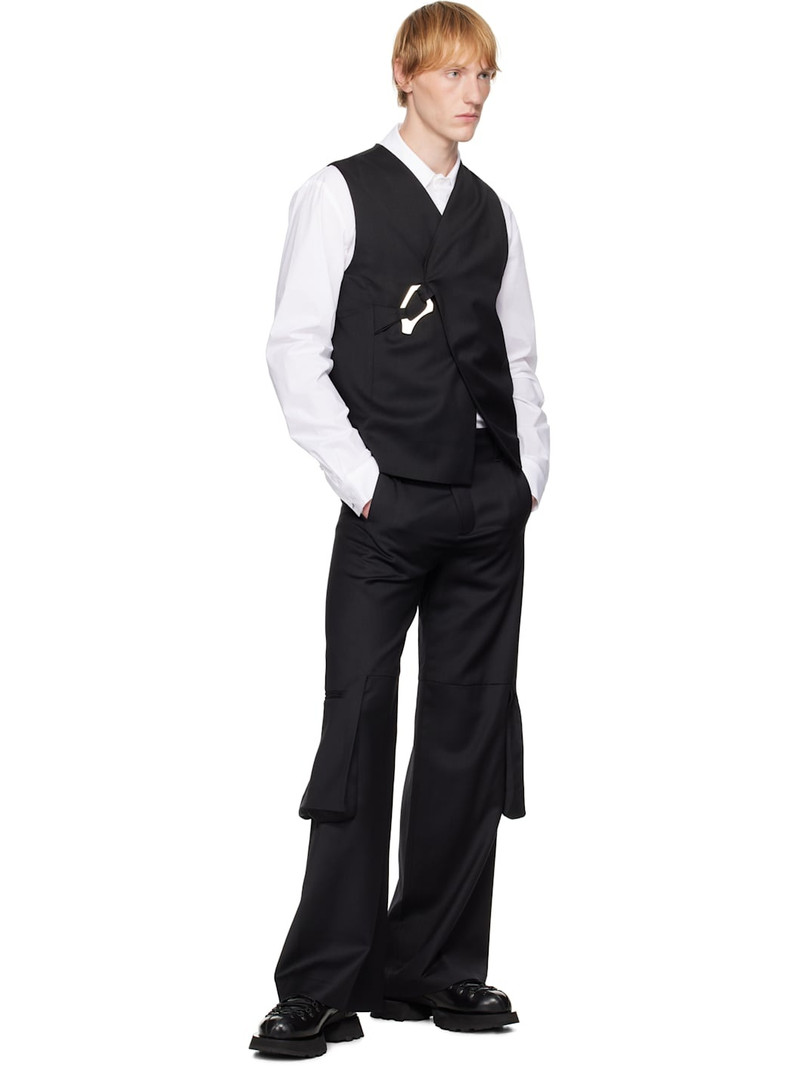 HELIOT EMIL™ Black Ferro Tailored Vest outlook