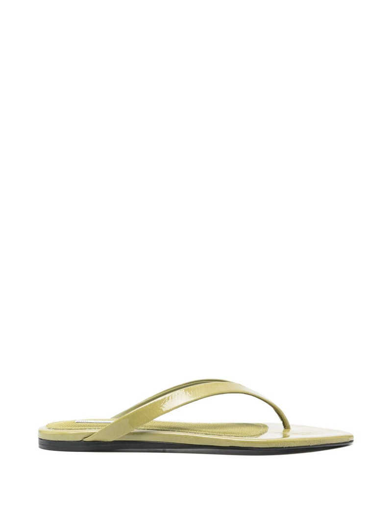 leather flat sandals 1
