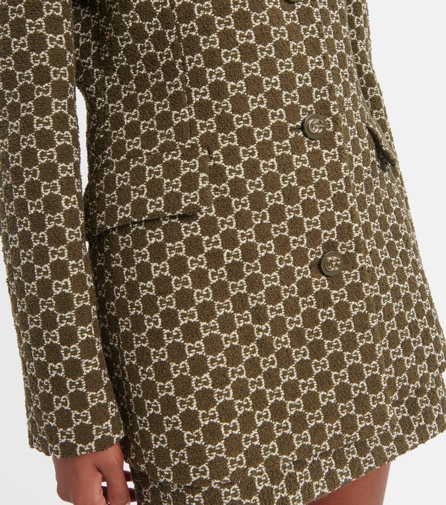 GG tweed blazer - 5