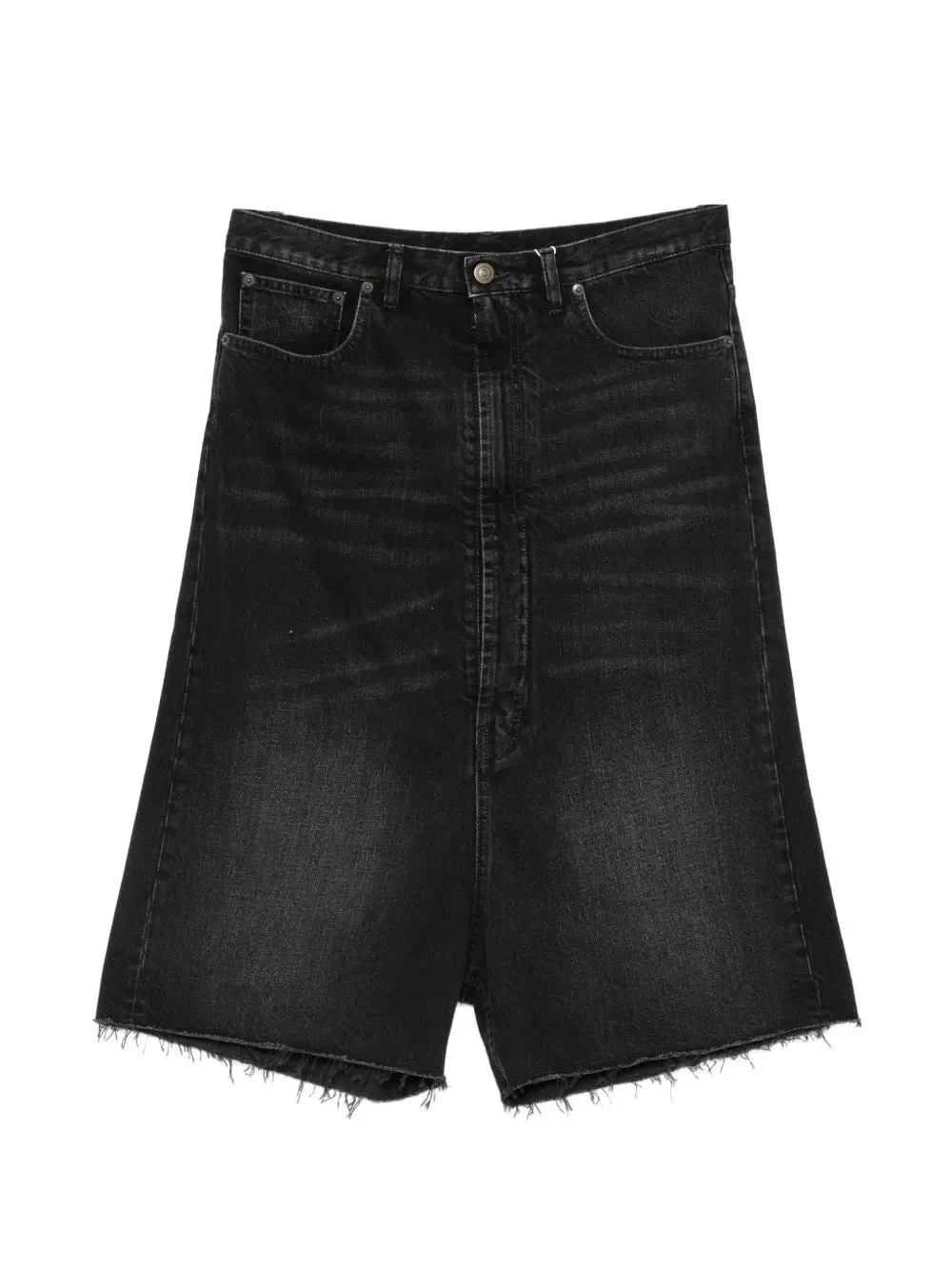 DENIM SHORTS - MEDIUM BLACK - 1