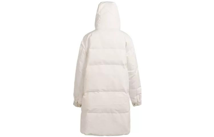 (WMNS) Converse Counter Climate Long Down Jacket 'Beige' 10023725-A01 - 2