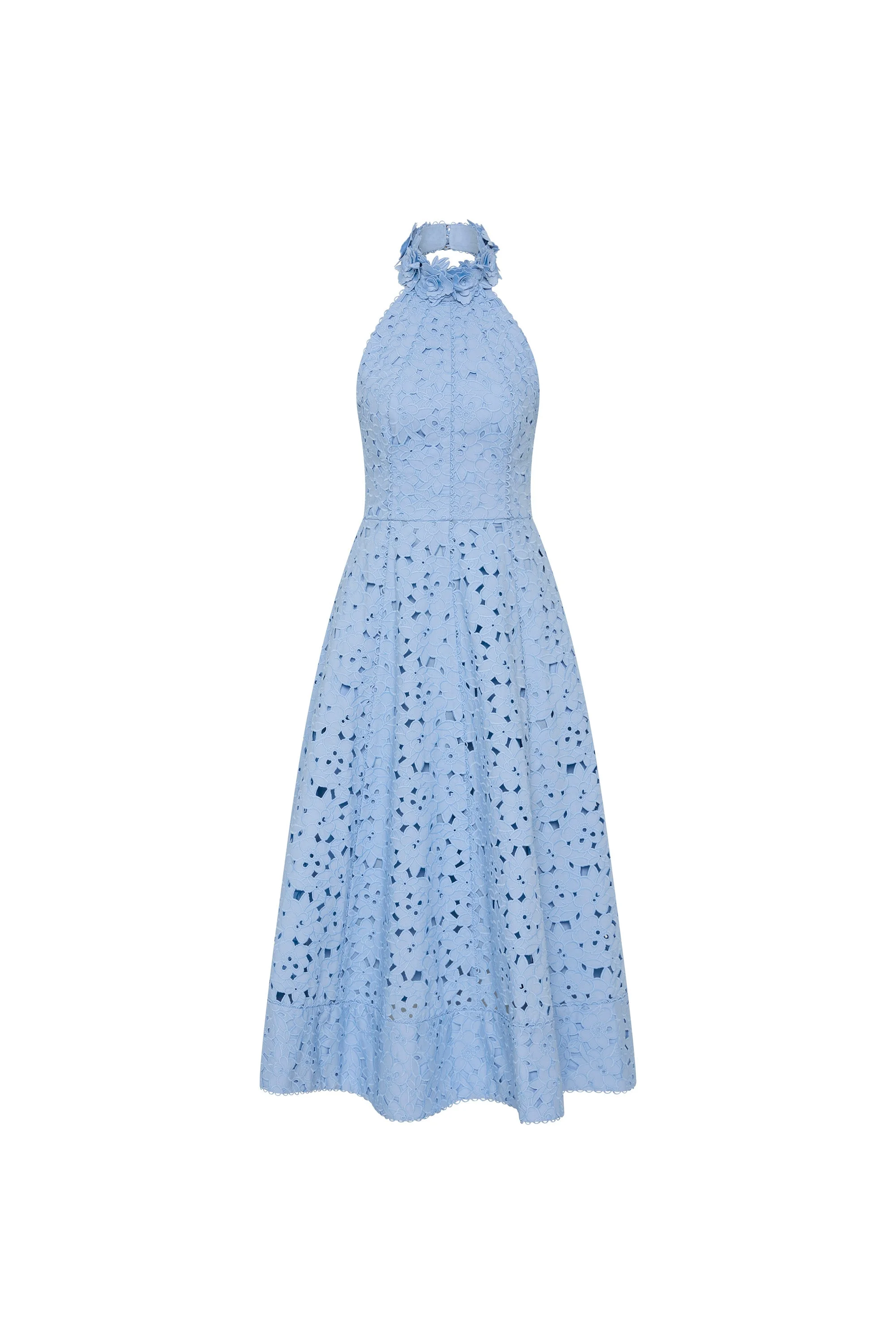 Nuvola Halter Midi Dress - 1