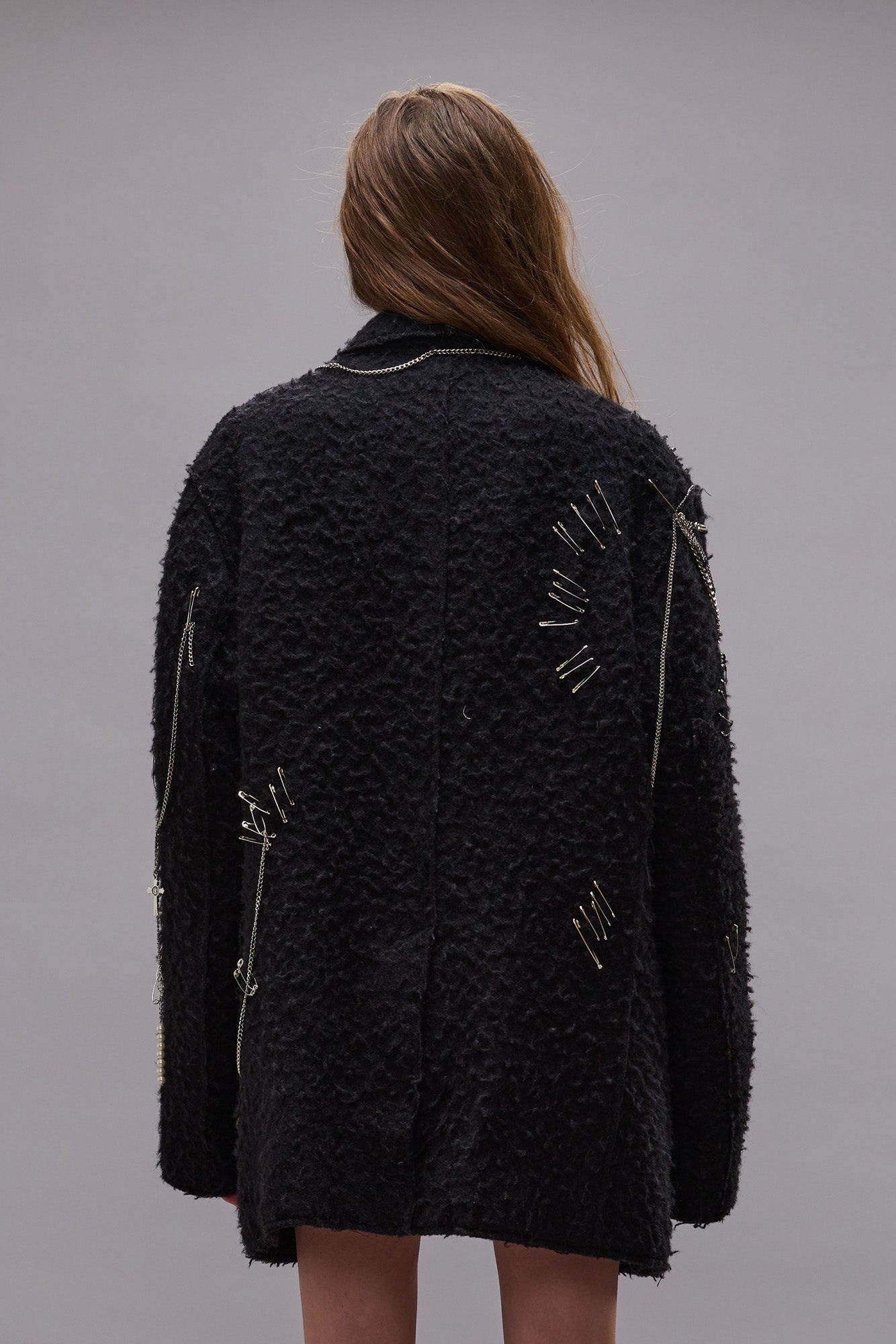 PINCUSHION BLAZER - BLACK -R13 - 7