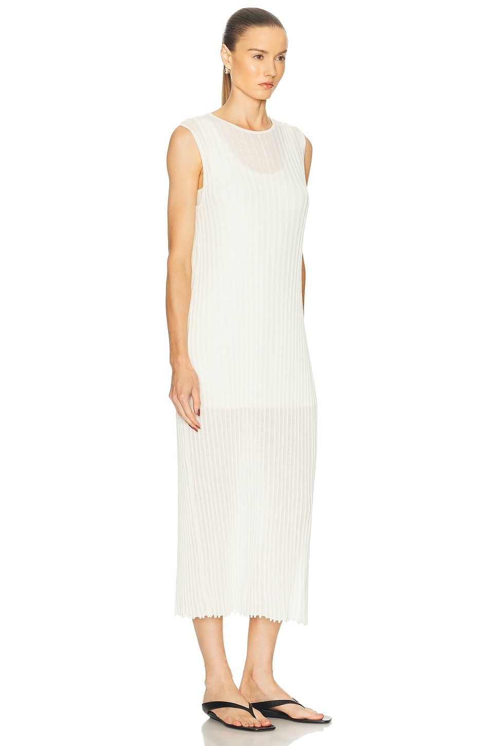 Ada Sleeveless Long Knit Dress - 2