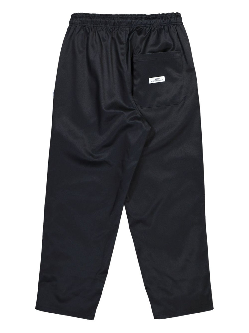 WTAPS CTPL. Twill drawstring-fastening trousers outlook
