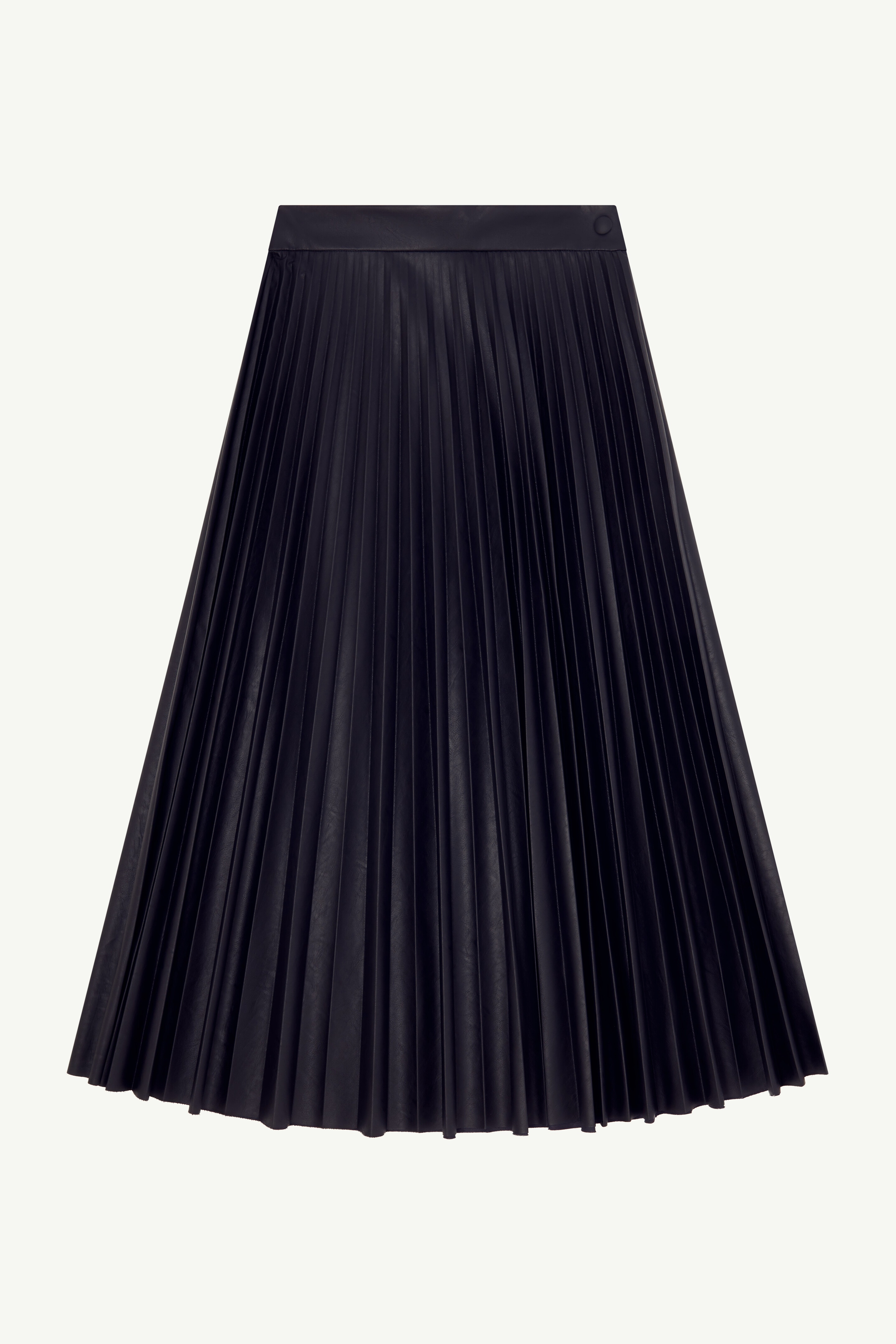 Pleated midi skirt - 1