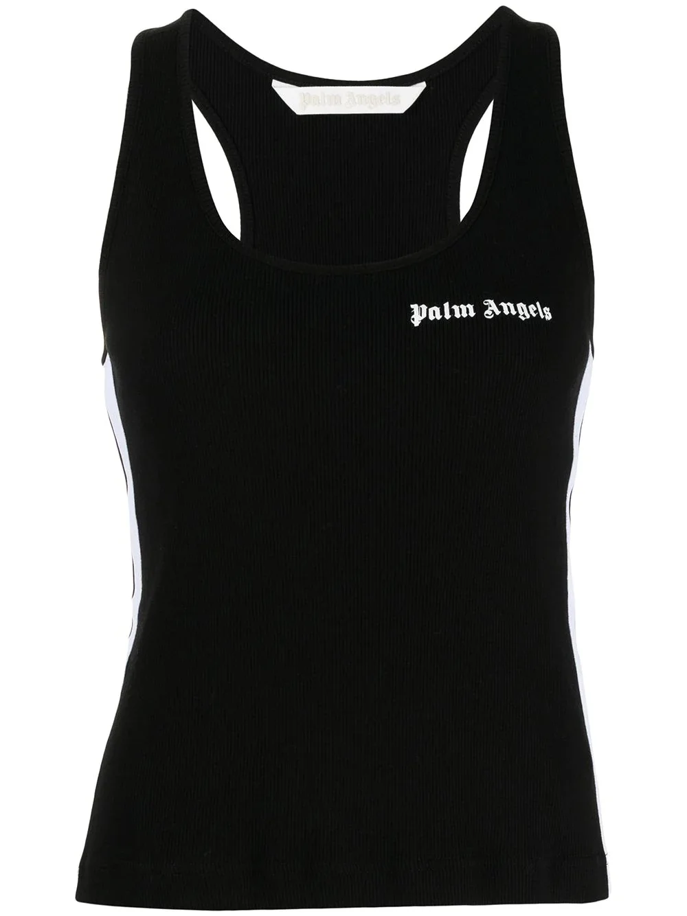logo-print tank top - 1