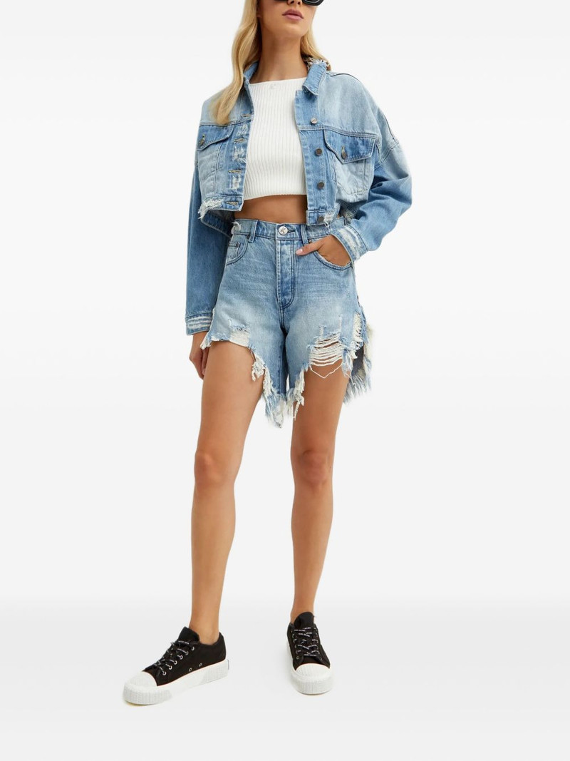 ONE TEASPOON studded denim jacket outlook