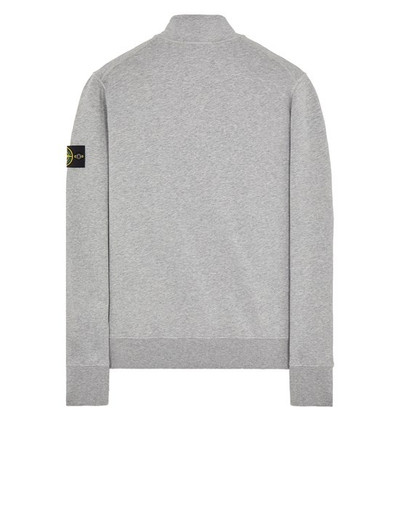 Stone Island 64351 GARMENT-DYED_COTTON FLEECE  DUST MELANGE outlook