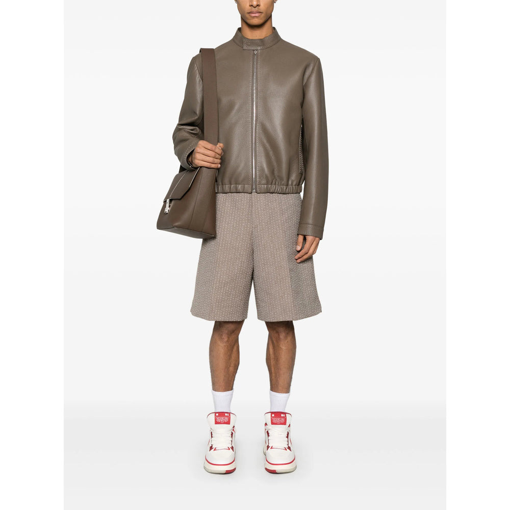 Fendi Brown Shorts - Tailored Shorts Men - 4