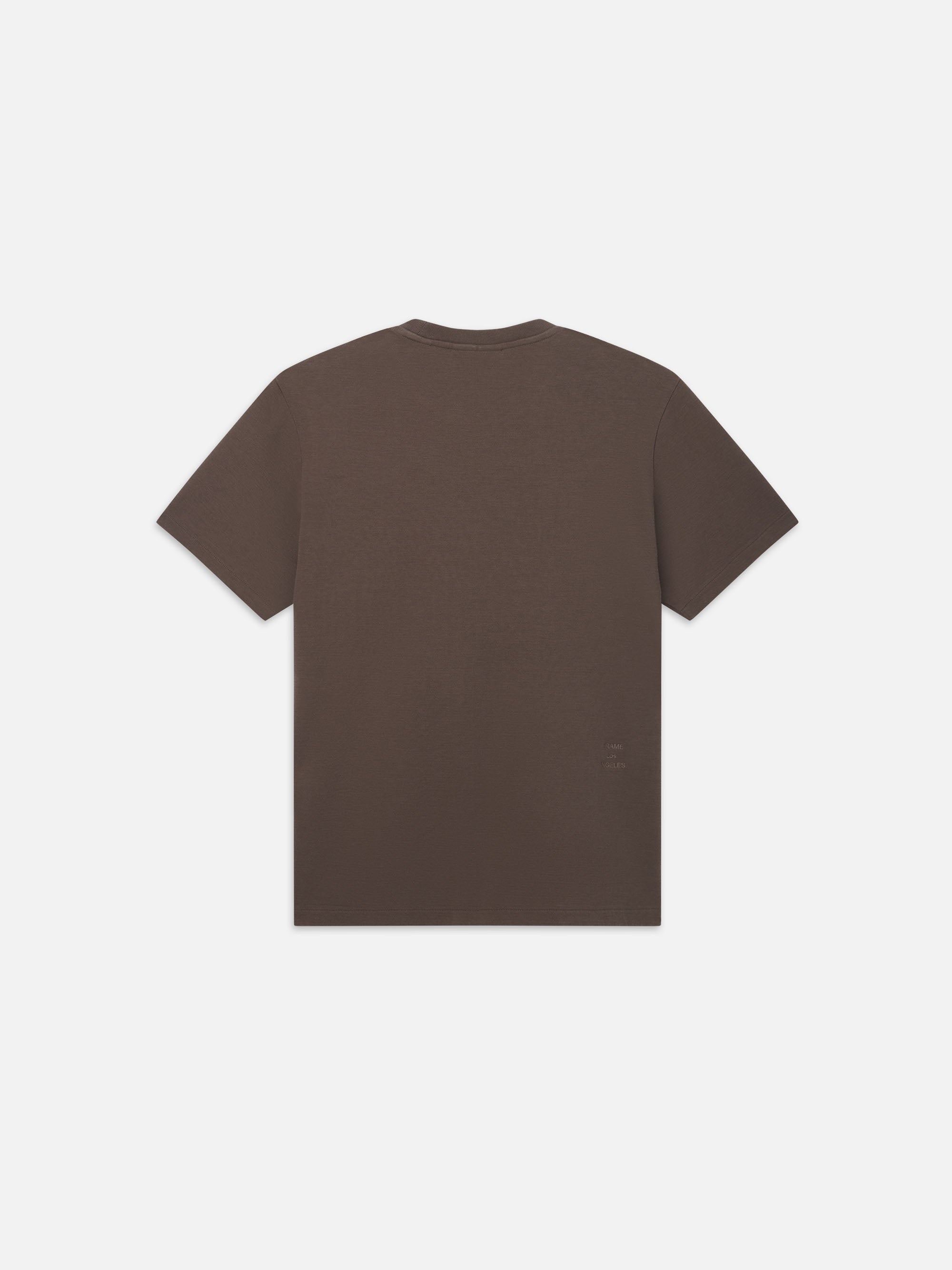 Duo Fold Tee in Taupe - 3
