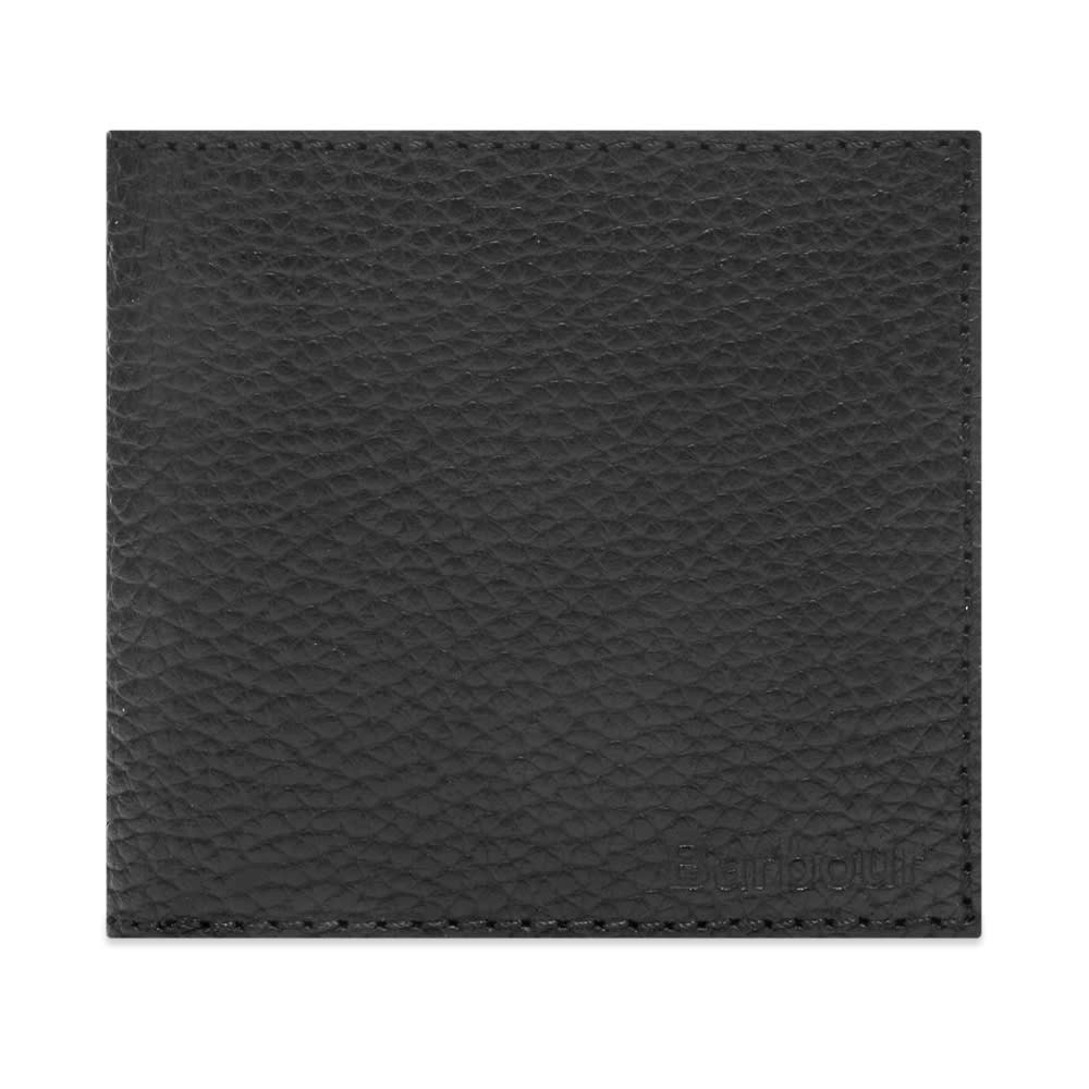 Barbour Grain Leather Billfold Wallet - 1