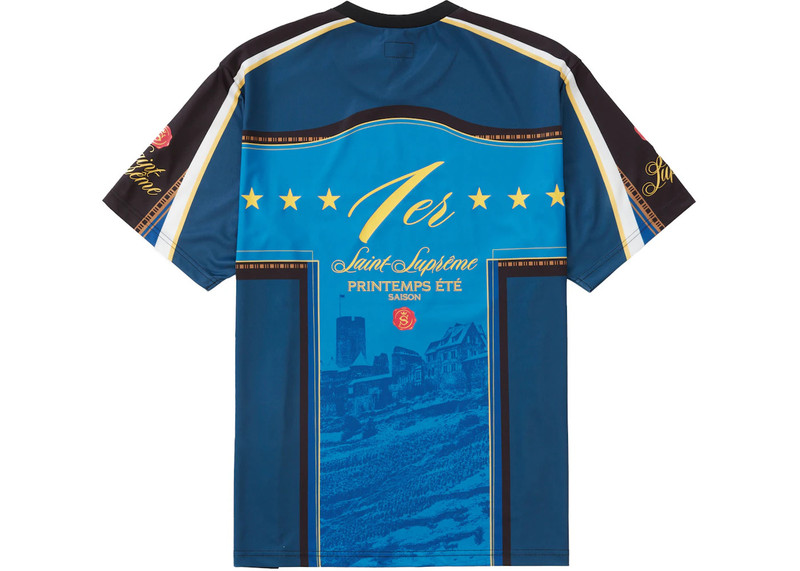 Supreme Supreme Premier Soccer Jersey Navy outlook