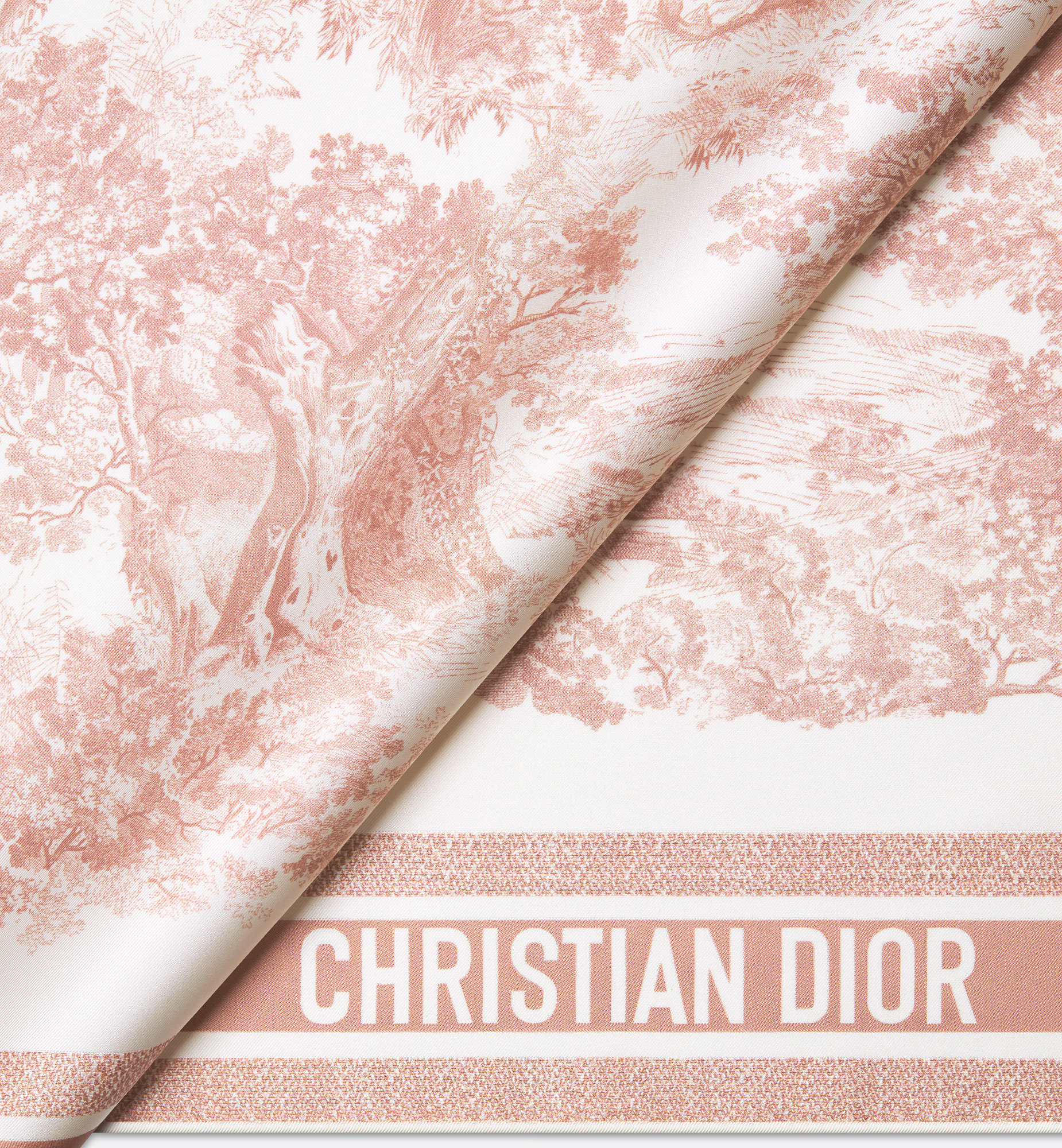 Toile de Jouy Sauvage 90 Square Scarf - 4