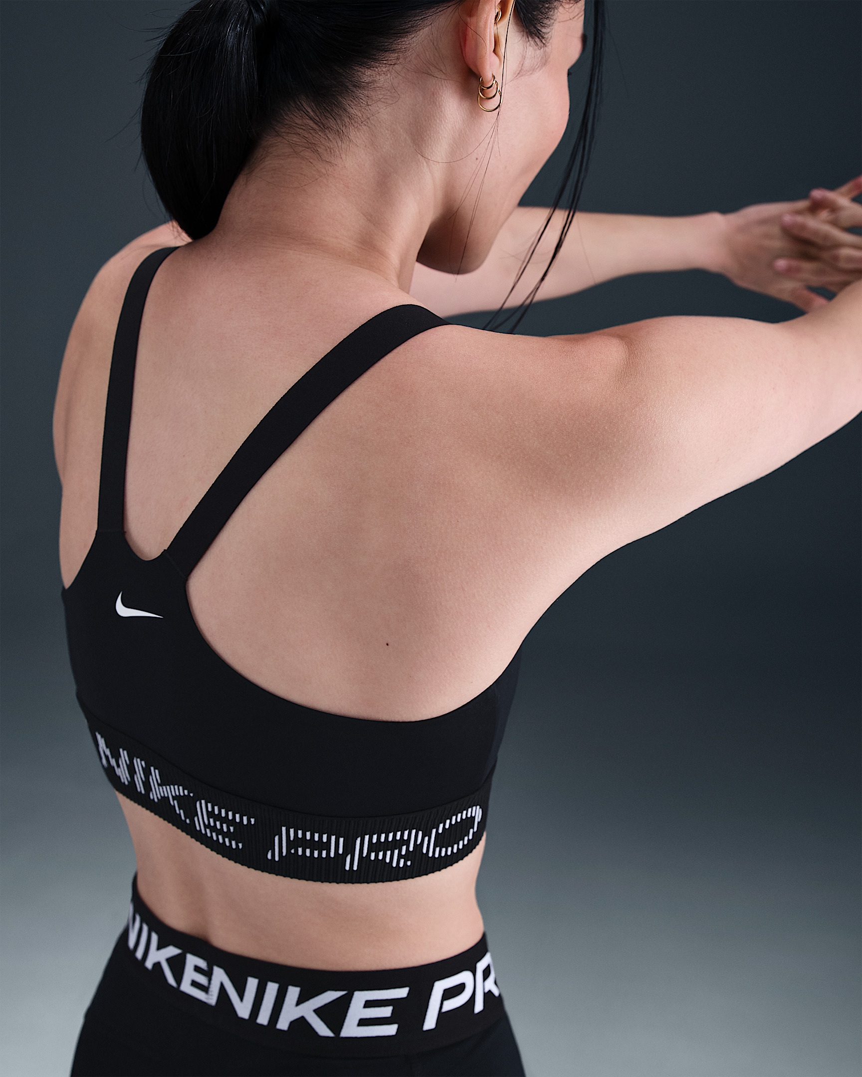 Nike Pro Women's Light-Support Non-Padded Sports Bra - 2