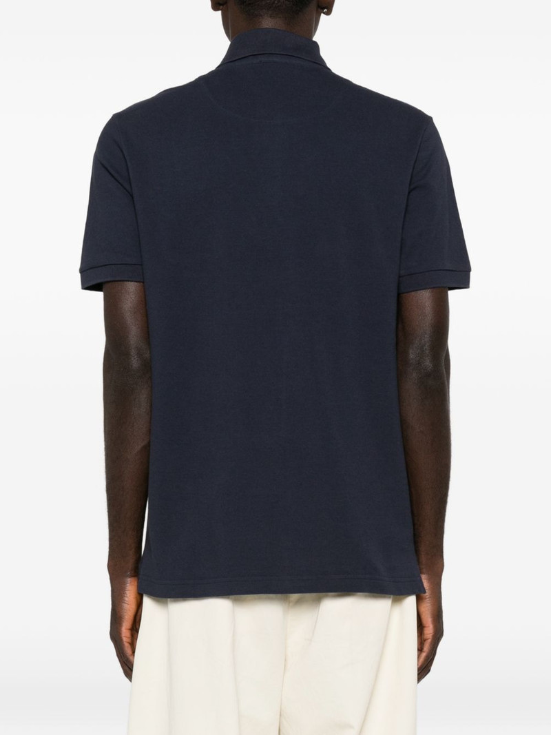logo-embroidered polo shirt 4
