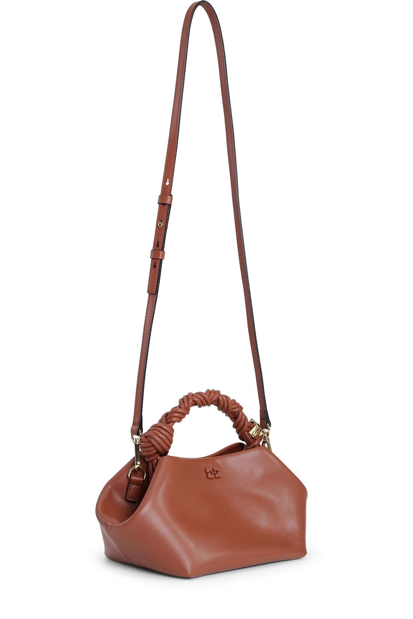 BROWN SMALL GANNI BOU BAG - 3