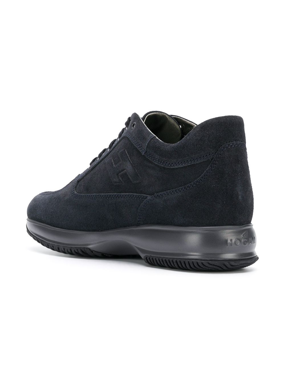 side logo sneakers - 3