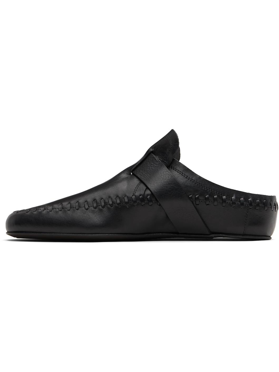 Black Ande Soft Shade Slip-on Loafers - 3