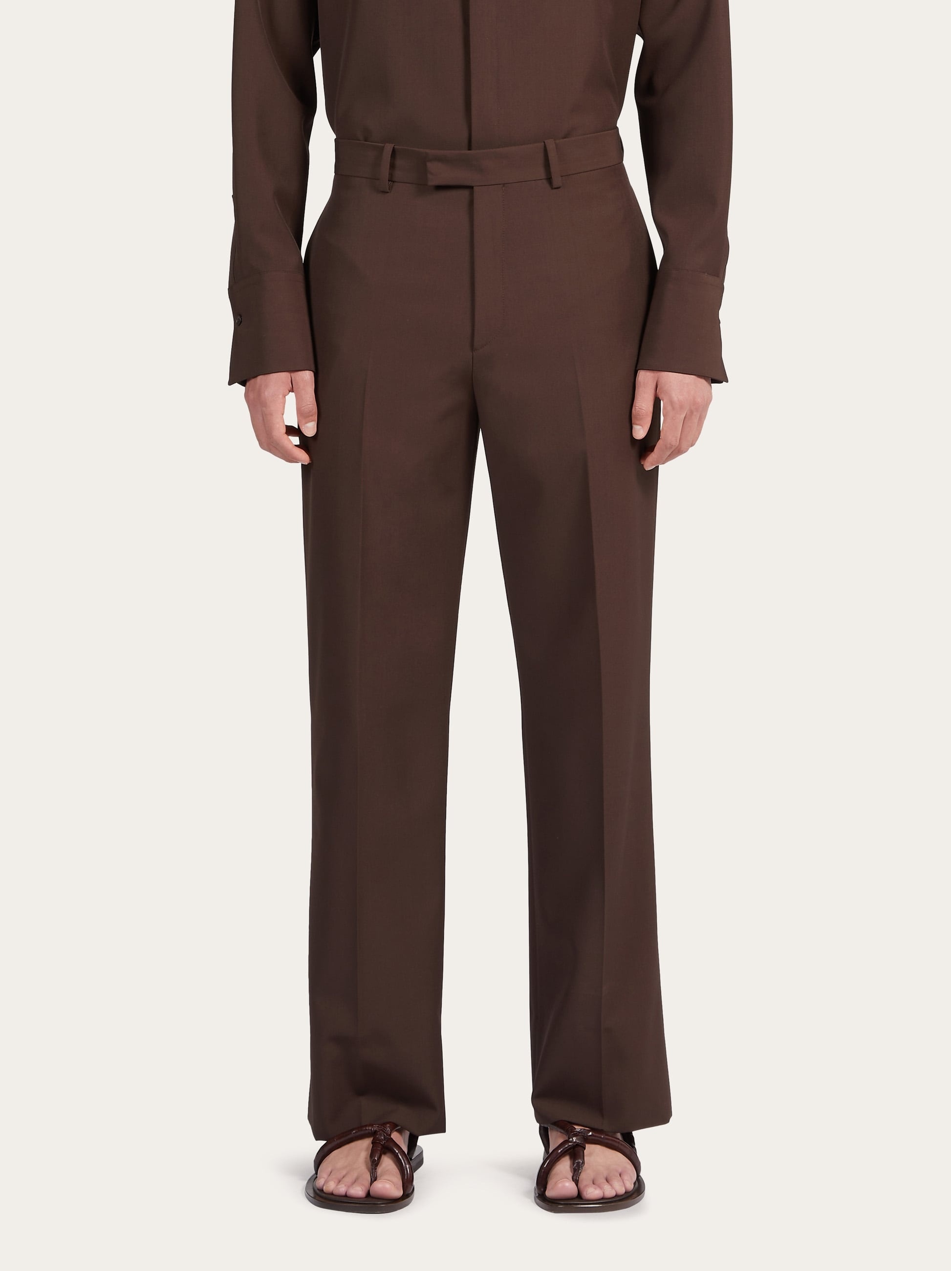 Flat front tailored trouser - 2